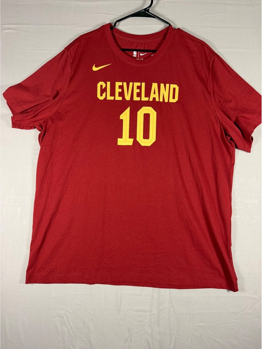 Nike NBA Cleveland Cavaliers Darius Garland #10 T-Shirt Size 2XL